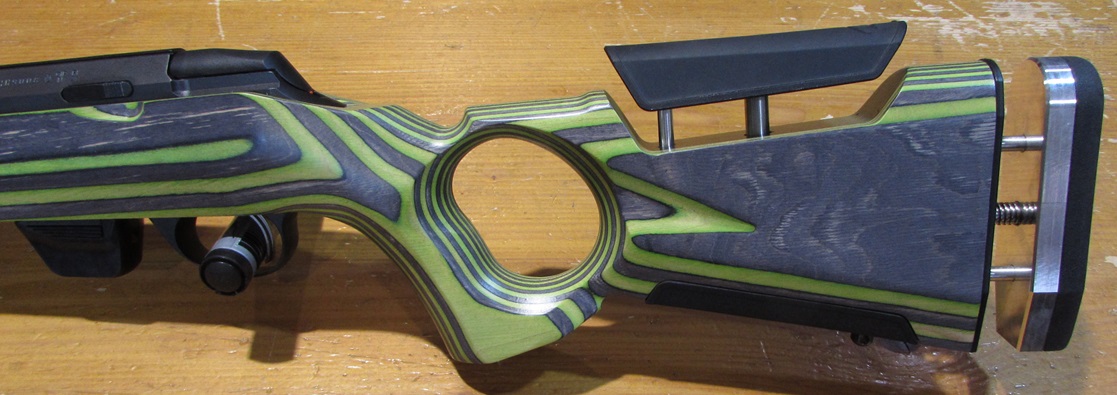 carabine Tikka T1X AT ONE THUMBOLE ZOMBIE cal 22lr canon 51cm filetée 1/2x20