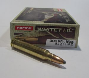 boite 20 cartouches cal 300 win mag Norma Withetail 150 grains