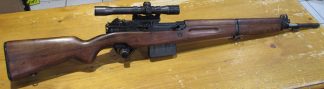 carabine semi auto SAFN 49 avec lunette et montage d'origine