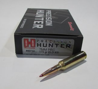 boite 20 cartouches Hornady ELD-X cal 7 PRC 175 grains 80712