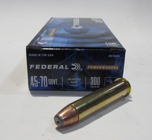 boite 20 cartouches Federal powershok cal 45/70 Govt 300 grains soft point