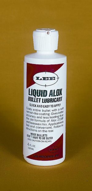 flacon liquide LEE alox pour ogives 110 ml