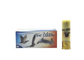 Boite 10 cartouches cal 20-70 Jocker Trio Zebra 28 Bourre grasse rose