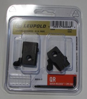 lot de 2 embases Leupold QR pour SAKO 75/85 ref 53066