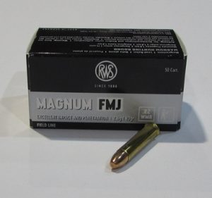 boite 50 cartouches 22 WMR RWS Magnum FMJ 40 grains