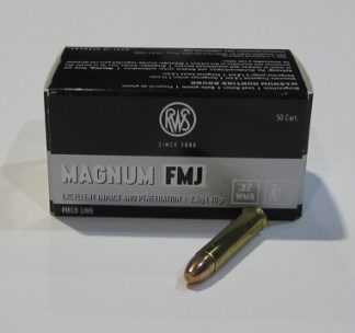 boite 50 cartouches 22 WMR RWS Magnum FMJ 40 grains