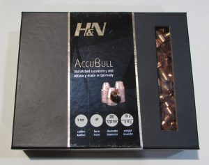 Boite de 500 Ogives HN cal 0.356 Accubull Hollow Point 125grs