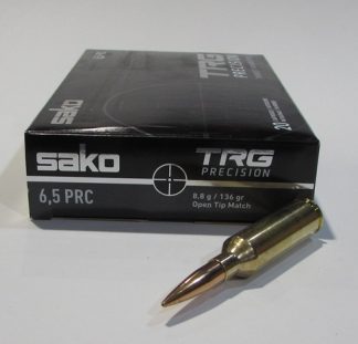 boite 20 cartouches SAKO 6.5 PRC TRG Precision 136 grains HPBT