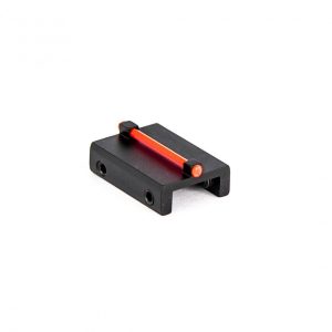 guidon a fixer sur bande ventilée de 8 à 10mm avec 1 fibre rouge fluo