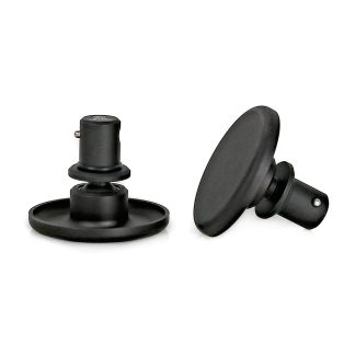 lot de 2 patins en acier SKI pour bipied Atlas V8 PSR CAL BT23