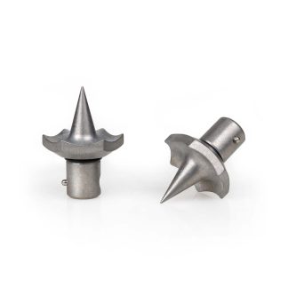 lot de 2 patins en acier pointu pour bipied Atlas V8 PSR CAL