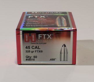 boite de 50 ogives Hornady FTX 325 grains cal 458 ref 45015