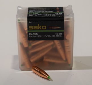 boite de 50 ogives cal 8mm 0.323 Sako Blade TXM 180 grains ref 655A