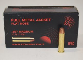 boite 50 cartouches GECO 357 magnum 158 grains FMJ 2317720