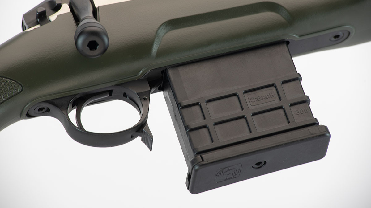 Carabine Sabatti rover Alaskan chargeur amovible cal 308 win , canon 61cm frein de bouche