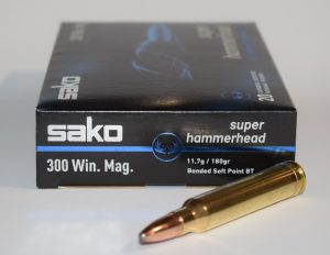boite 20 cartouches 300 win mag Sako super Hammerhead, 180 grains