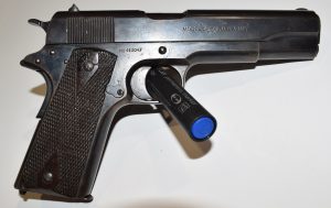 PISTOLET SEMI AUTOMATIQUE COLT 1911 CAL 45 ACP premiere guerre 1918 bon etat