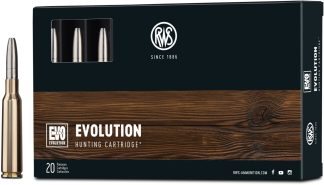 boite 20 Cartouches RWS Calibre 30R Blaser EVO 184 Grains 11.9 grammes