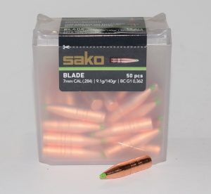 boite de 50 ogives cal 7mm Sako Blade TXM 140 grains ref 685B