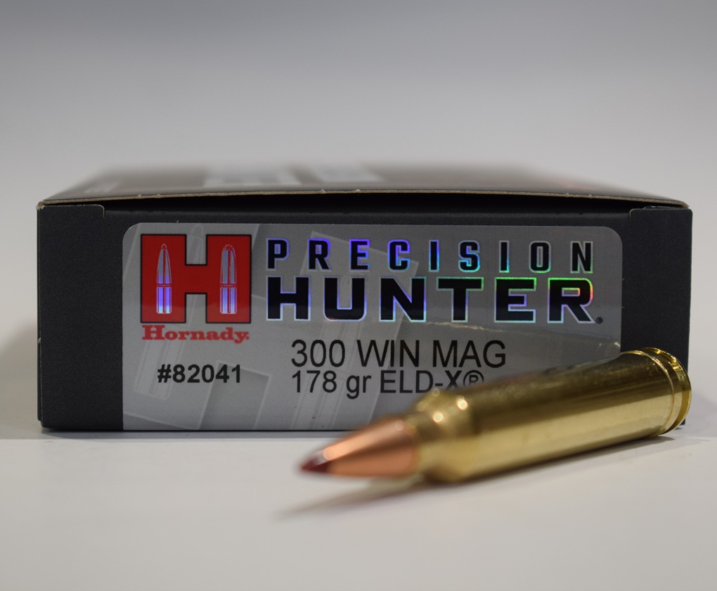 BOITE DE 20 CARTOUCHES HORNADY 300 WIN MAG 178 GR ELD-X PRECISION HUNTER 82041
