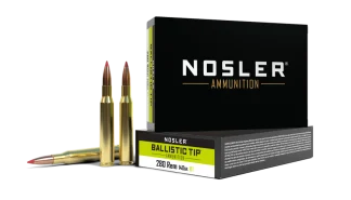 boite 20 cartouches cal 280 remington Nosler Ballistic Tip 140 grs 40073