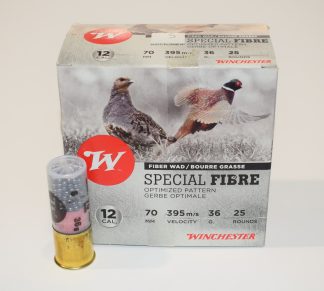 Boite 25 cartouches Winchester special fibre 36 grammes plombs numero 5