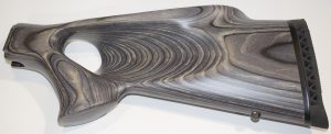 Crosse trou de pouce lamellé collé pour browning bar MK2 Gaucher Grise