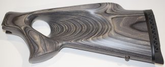 Crosse trou de pouce lamellé collé pour browning bar MK2 Gaucher Grise