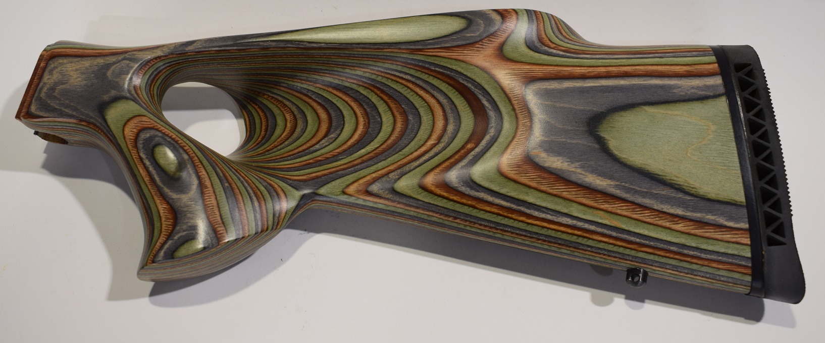 Crosse a trou de pouce pour browning bar MK1 pour gaucher camo forest