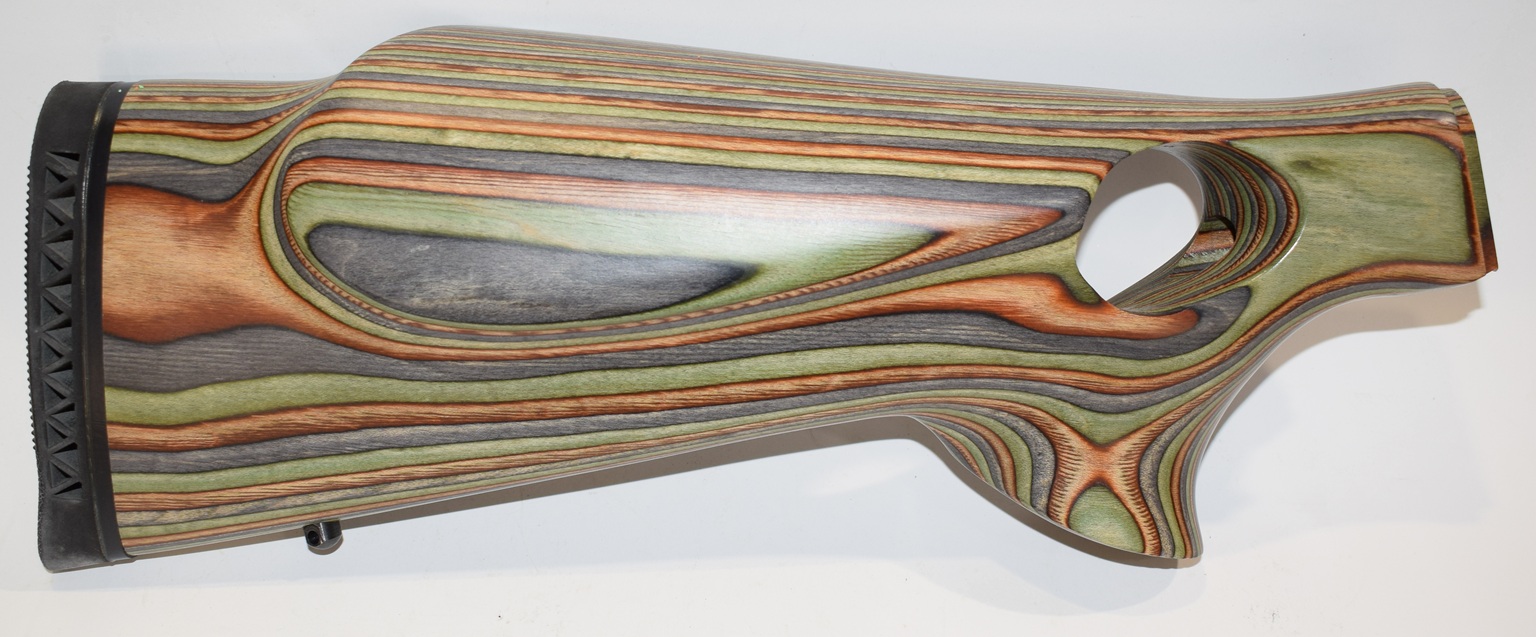 Crosse a trou de pouce pour browning bar MK1 pour gaucher camo forest