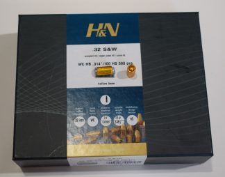 Boite 500 Ogives HN cal 32 (0.314") 100 grains Wad cutter hollow base Gold