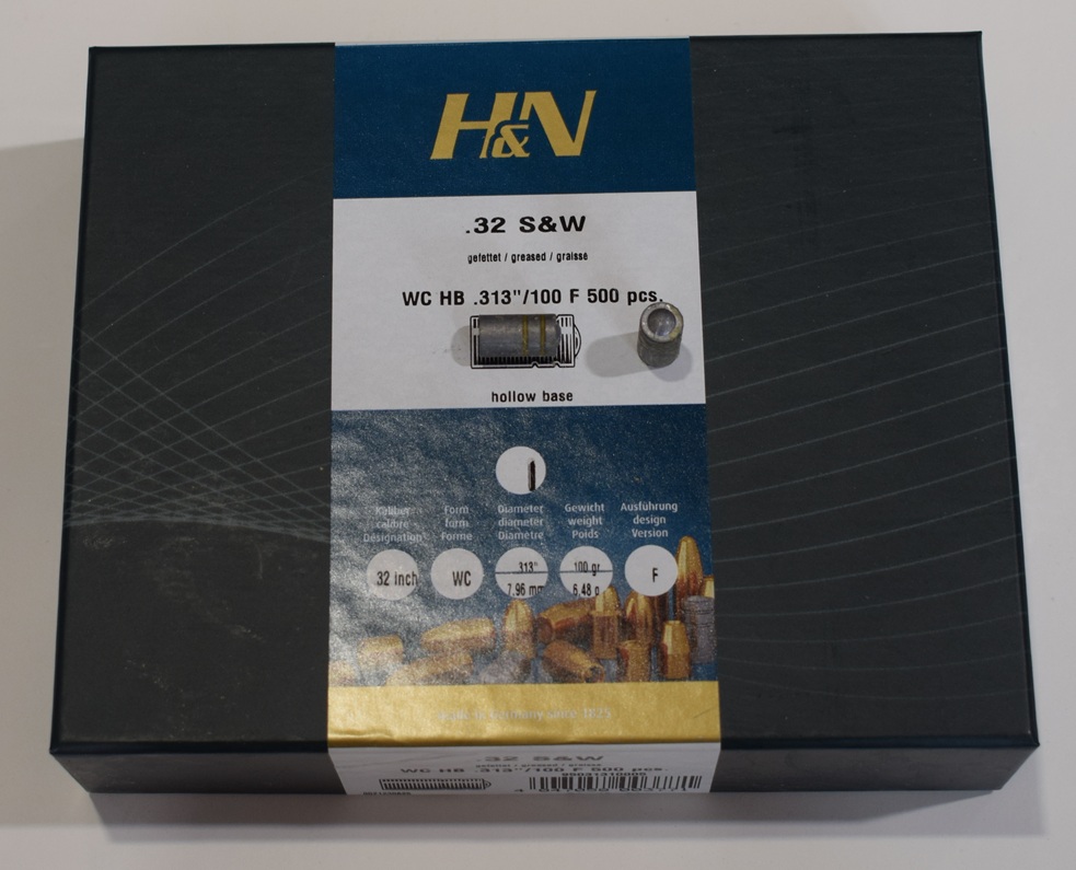 Boite de 500 Ogives HN cal 0.313 100grs WC HB graissé