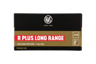 boite 50 cartouches 22LR RWS R PLUS LONG RANGE 43 grains