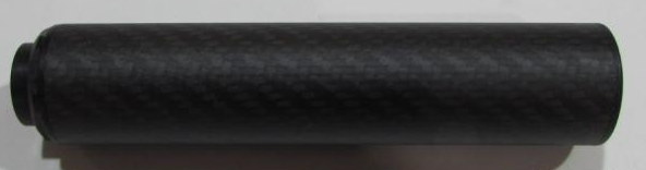 Silencieux A-TEC wave carbon pour carabine 22lr filetage M9x0.75 glock 44