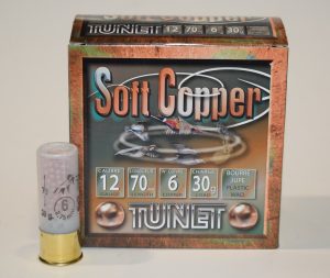 boite 25 cartouches Soft copper cal 12/70 30 grammes numero 6