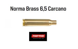 Lot 100 douilles laiton Norma cal 6.5x52 carcano