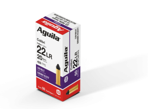 Boite 50 cartouches 22LR Aguila colibri 20 grains