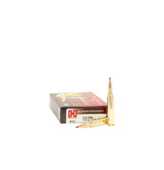 boite 20 cartouches Hornadysuperformance cal 270 winchester 130 grs CX 80524