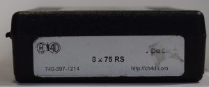 Jeux d'outils CH4D pour le rechargement calibre 8x75 RS
