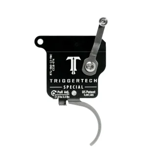 bloc détente Triggertech REM 700 Special Gaucher courbé inox A09336