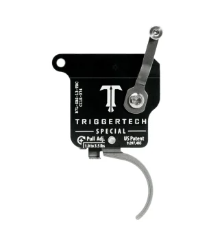bloc détente Triggertech REM 700 Special Gaucher courbé inox A09336
