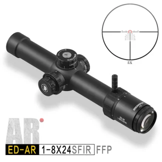 Lunette DISCOVERY OPTICS ED-AR 1-8X24SFIR FFP-MIL