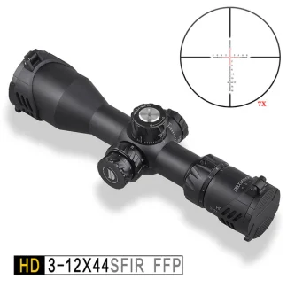 Lunette DISCOVERY OPTICS HD 3-12X44SFIR FFP-MIL 15021