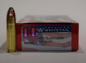 BOITE 20 CARTOUCHES HORNADY 450 Bushmaster 245 gr InterLock American Whitetail 82242