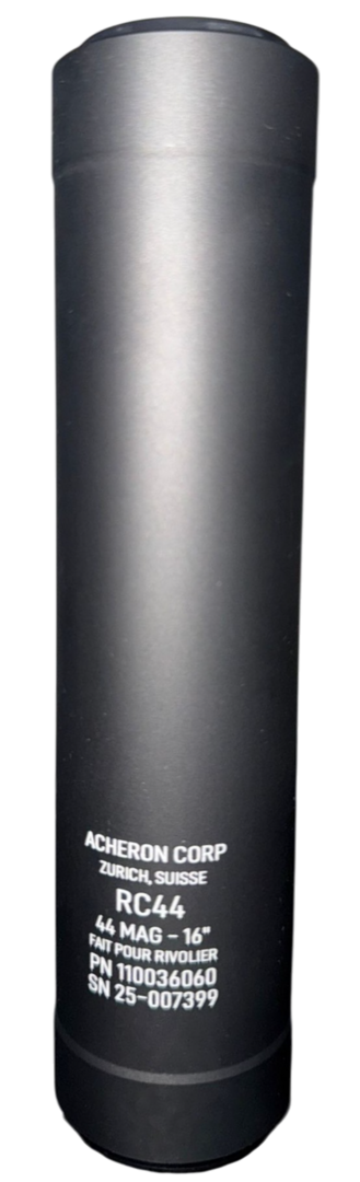Modérateur de son Acheron 5/8x24 cal 44 mag noir