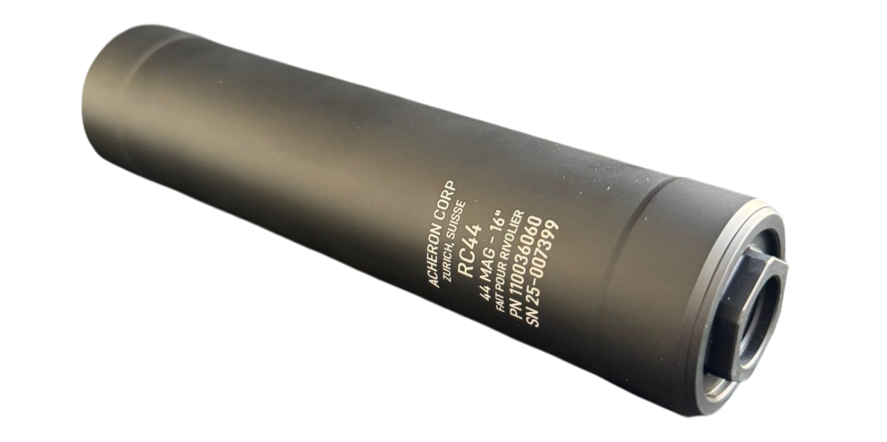 Modérateur de son Acheron 5/8x24 cal 44 mag noir