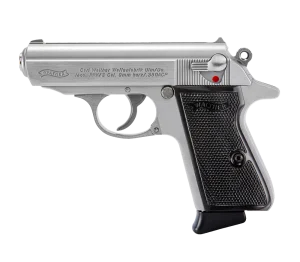 PISTOLET WALTHER PPK/S CAL 380 ACP 7 COUPS - INOX