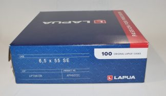 Boite 100 douilles LAPUA cal 6.5x55 suedois