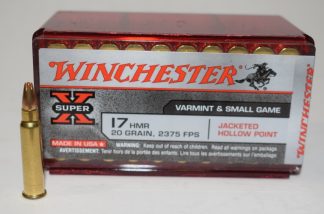 oite 50 cartouches cal17 HMR Winchester JHP 20 grains